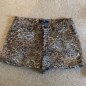Forever21 Leopard Shorts